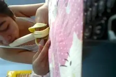 Dokumentasi Angel Lee Cantik Live Kasur Pisang